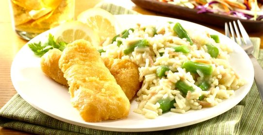 Красная рыба в кляре