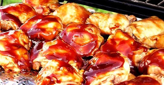 Маринованная курица барбекю по‑азиатски