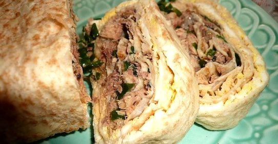 Рулет Мимоза