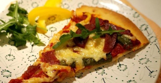 Творожная пицца