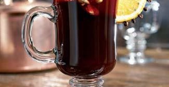 Глинтвейн с медом и апельсином