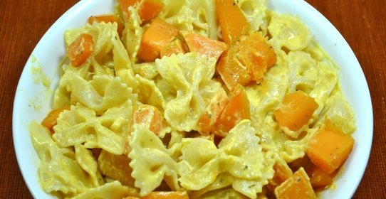 Паста с тыквой