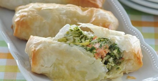 Рыба в тесте фило