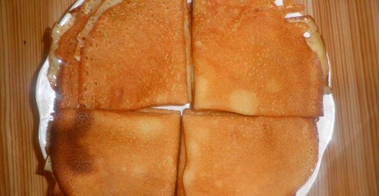 Блины на молоке