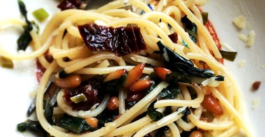 Паста с черемшой