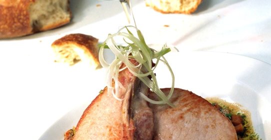 Жаркое из свиной корейки с овощами