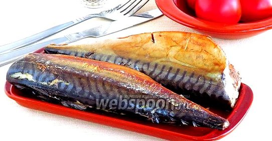 Скумбрия «горячего копчения» в пакете для запекания