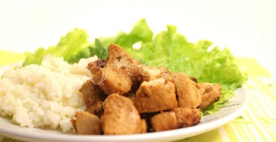 Куриное филе в соевом соусе