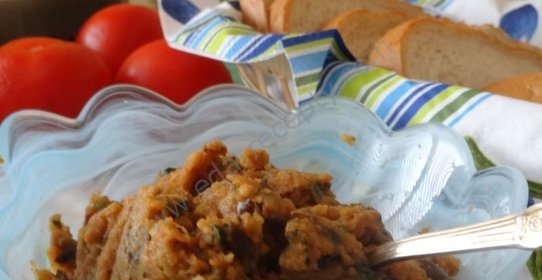 Паста из баклажан