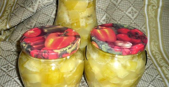 Острые маринованные кабачки