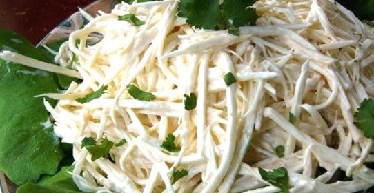 Парижский салат с сельдереем