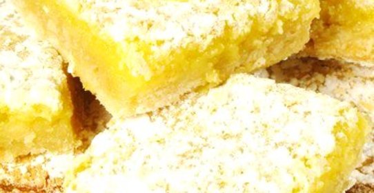 Лимонное печенье с ванилью