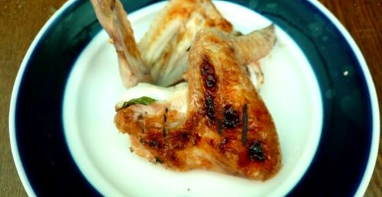 Курица на мангале