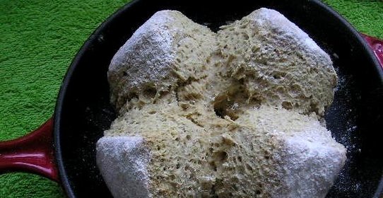 Ирландский хлеб из овсянки