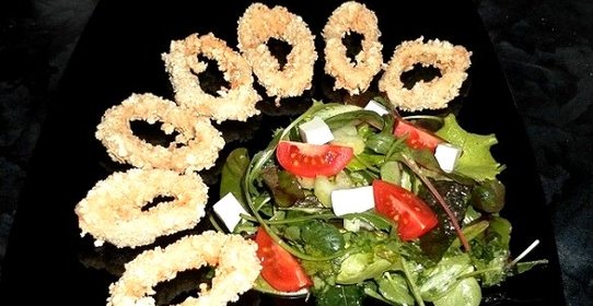 Кальмары в панировке