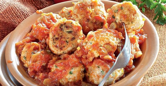 Маленькие тефтельки с миндалем