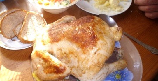 Курица в скороварке