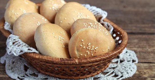 Булочки для бургеров с цельнозерновой мукой