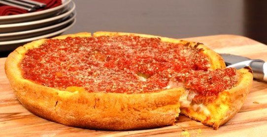 Фаршированная пицца по‑чикагски