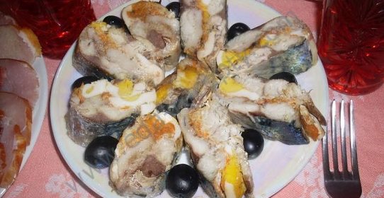 Скумбрия фаршированная