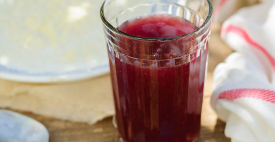 Брусничный кисель