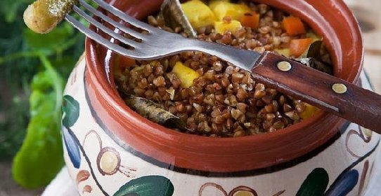 Димкина каша (гречневая каша с овощами и сыром)