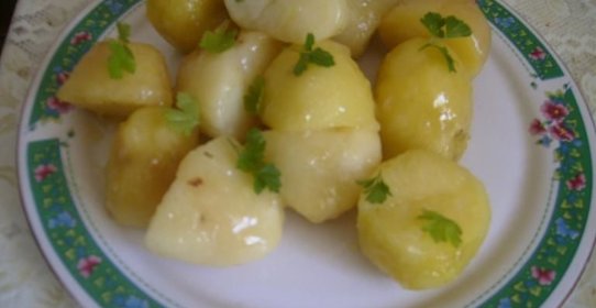 Картофель обжаренный с сахаром по-датски