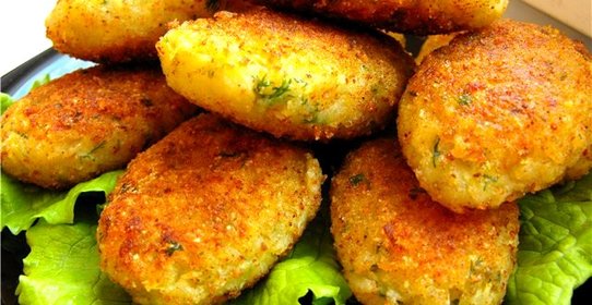 Вегетарианские котлеты из капусты