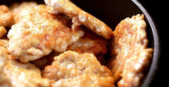 Куриные котлеты из рубреного фарша