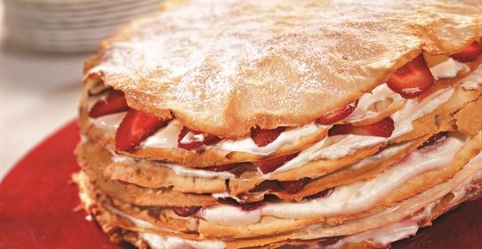 Клубничный торт