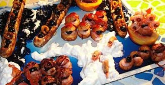 Креветки в гранатовой глазури Остров Изобилия