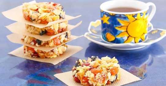 Фруктовое печенье в мультиварке