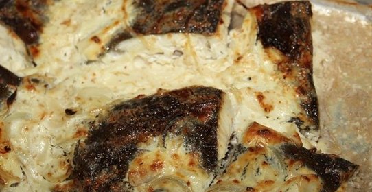 Камбала в сметане