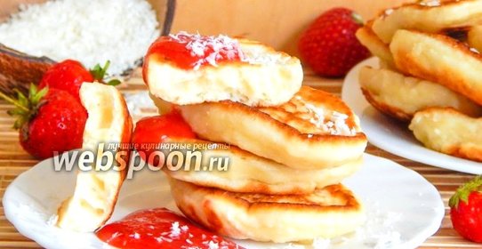 Кокосовые оладьи на кефире