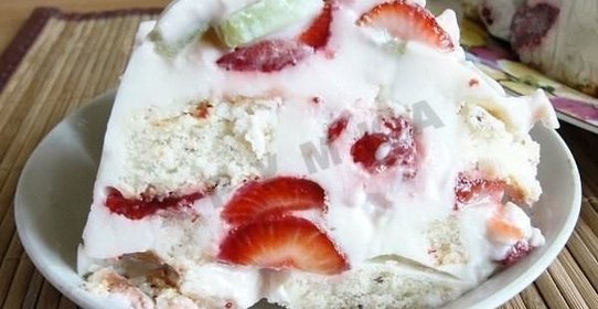 Простой сметанный тортик