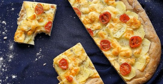 Картофельная пицца