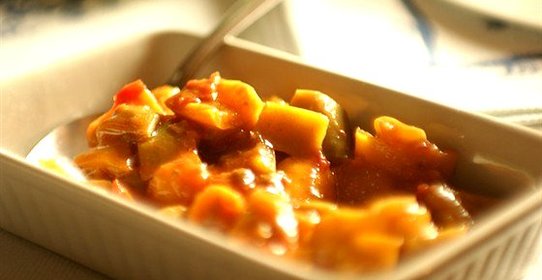 Рагу из разноцветных перцев (Peperonata)