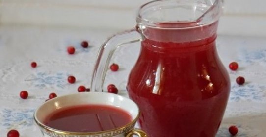 Брусничный сок