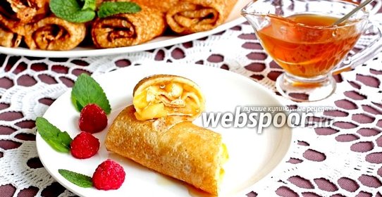 Блинчики с яблоками