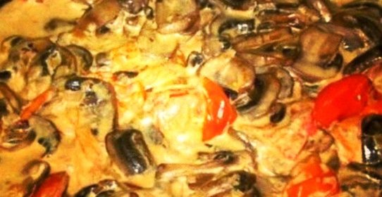 Сливочно-грибной соус