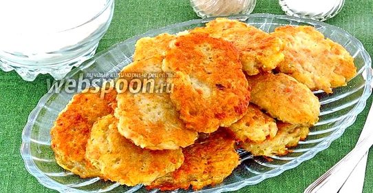 Картофельные оладьи с фаршем