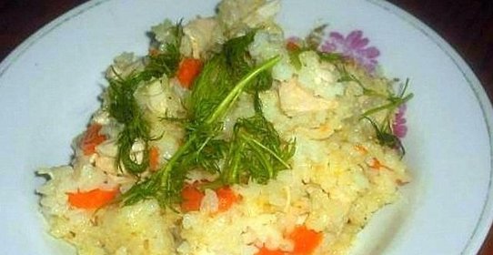 Плов с курицей или индейкой