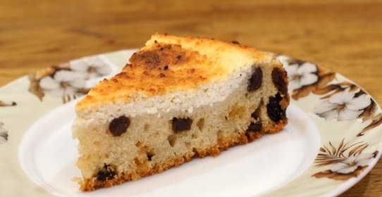 Пирожные с изюмом