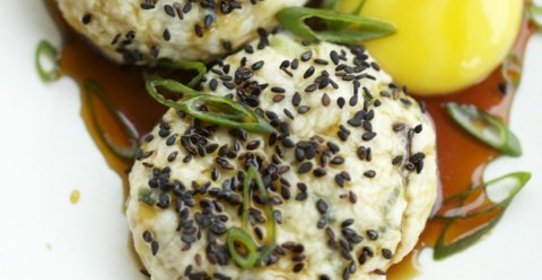 Куриные котлеты на пару в японском стиле