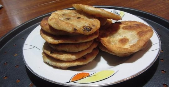 Луковые лепешки