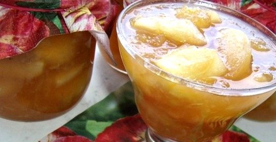 Варенье из яблок без воды