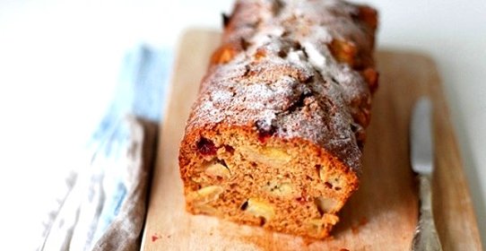 Коврижка яблочная