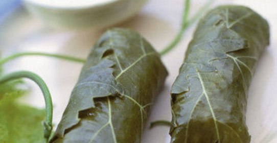 Виноградные листья с начинкой