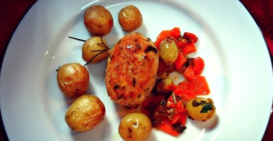 Диетические котлеты из индейки