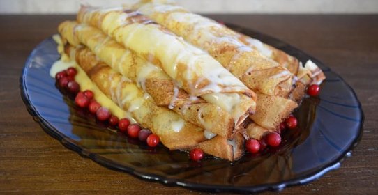 Творожные блинчики